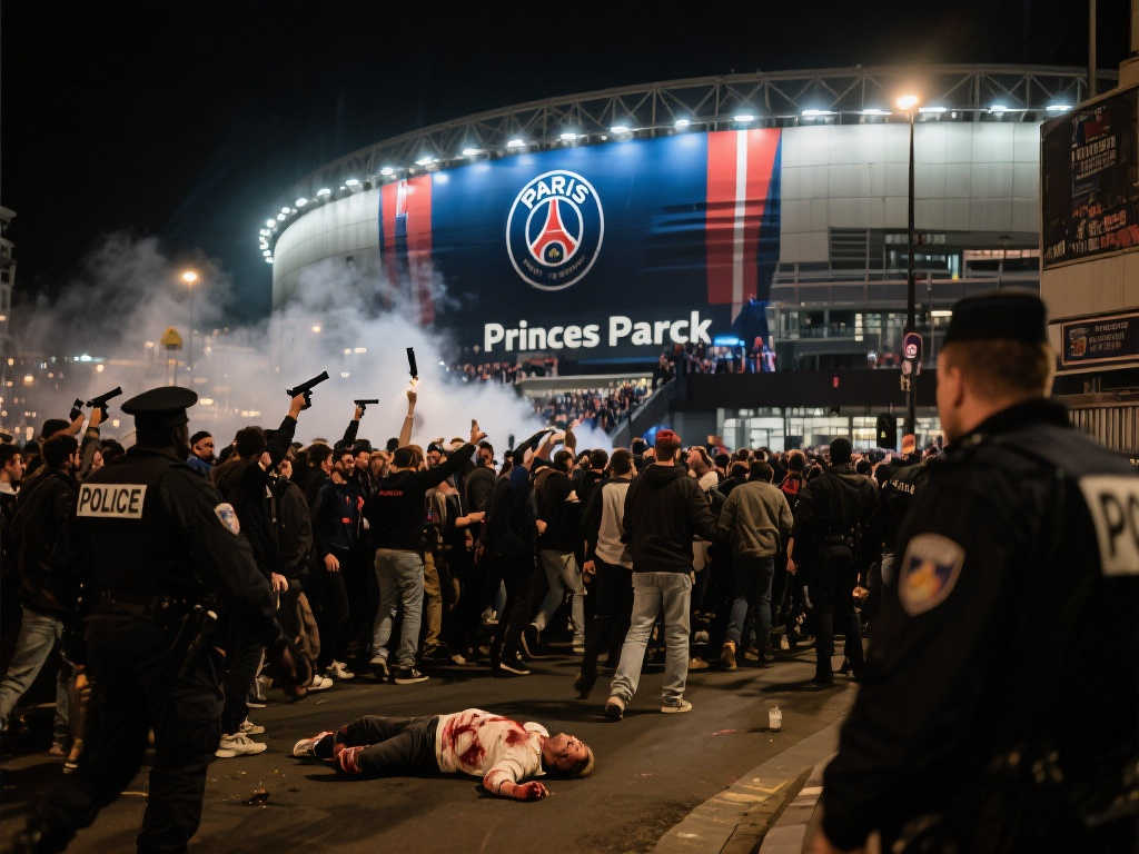 巴黎王子公园球场外发生枪击事件，至少三人受伤——《巴黎人报》报道